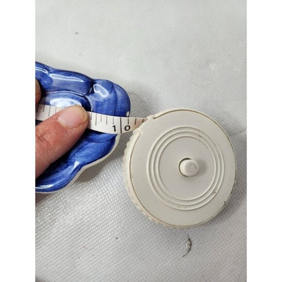 Vintage Bassano Italy Pottery Majolica Grape Candy Dish Appetizer Platter 10" - Picture 5 of 6